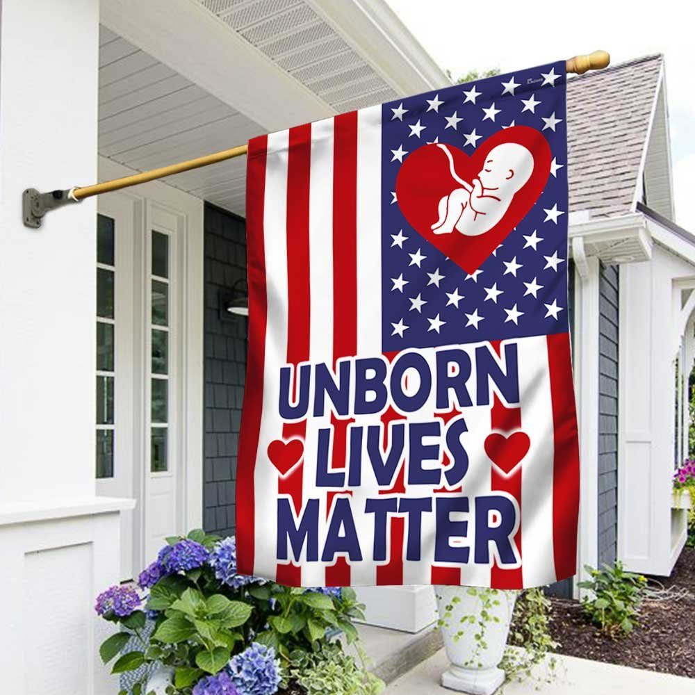 Unborn Lives Matter Flag DBD3155F