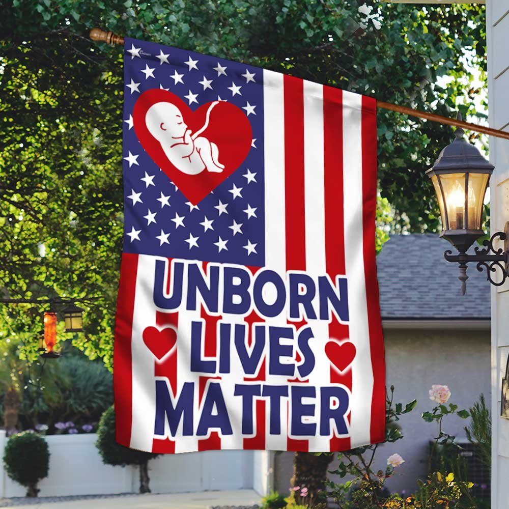 Unborn Lives Matter Flag DBD3155F