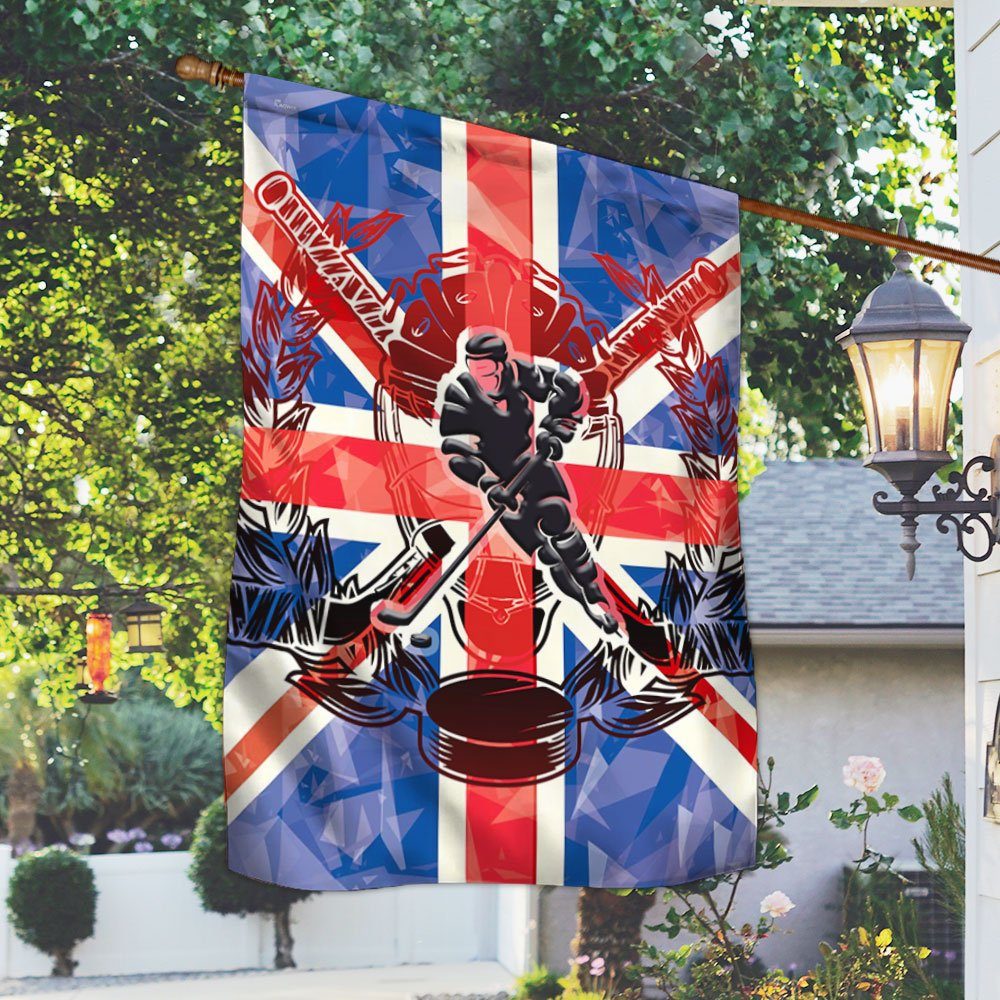 Union Jack Flag Ice Hockey ANL201F