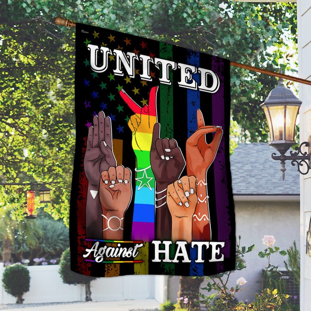 United Against Hate Flag MLH2069F