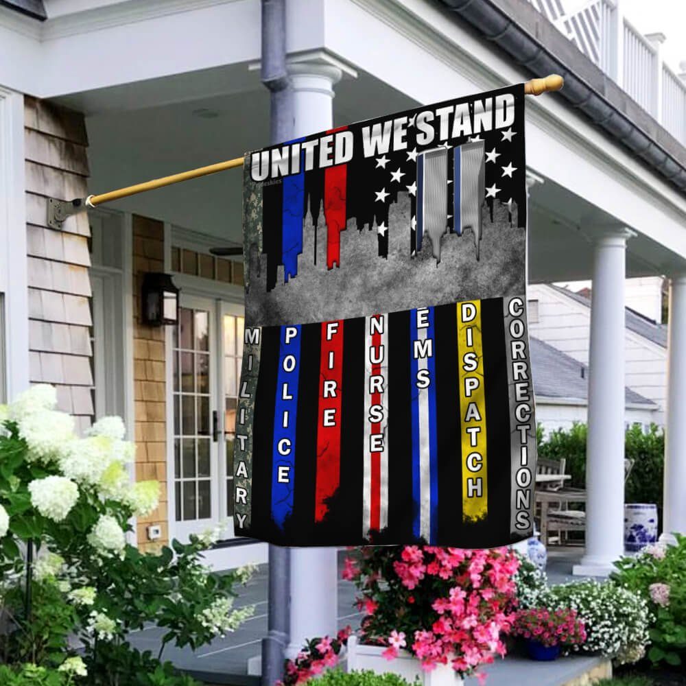 United We Stand 9/11 Flagwix™ September 11th First Responder Flag