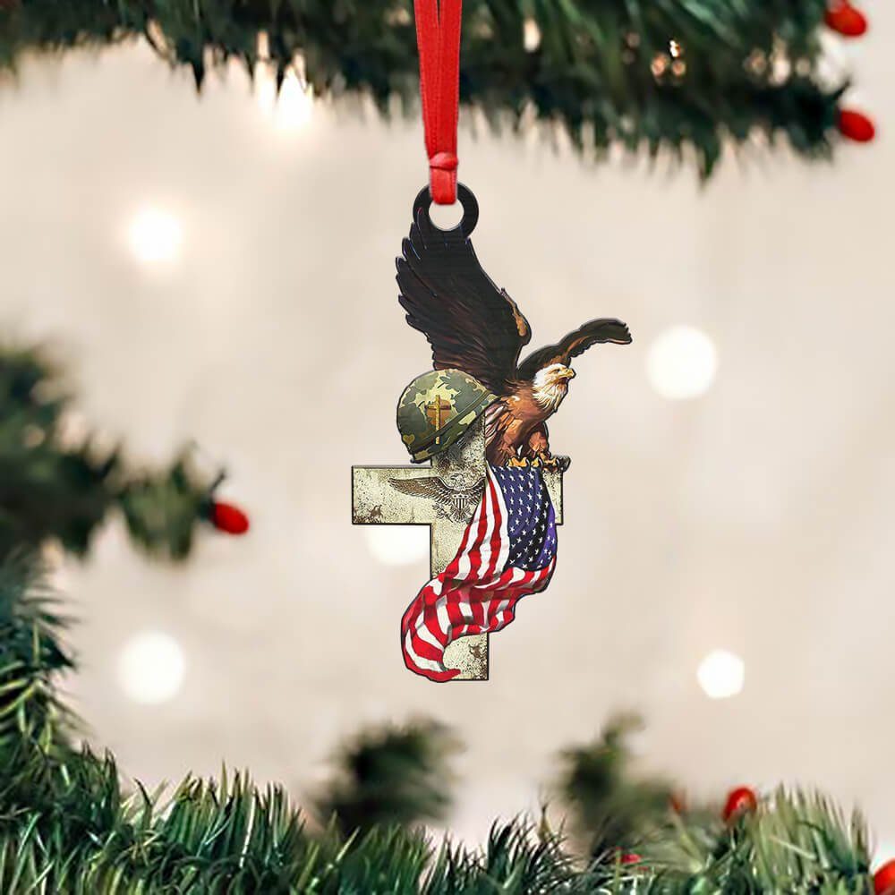 Veteran Custom – Shaped Ornament Freedom NTB337O