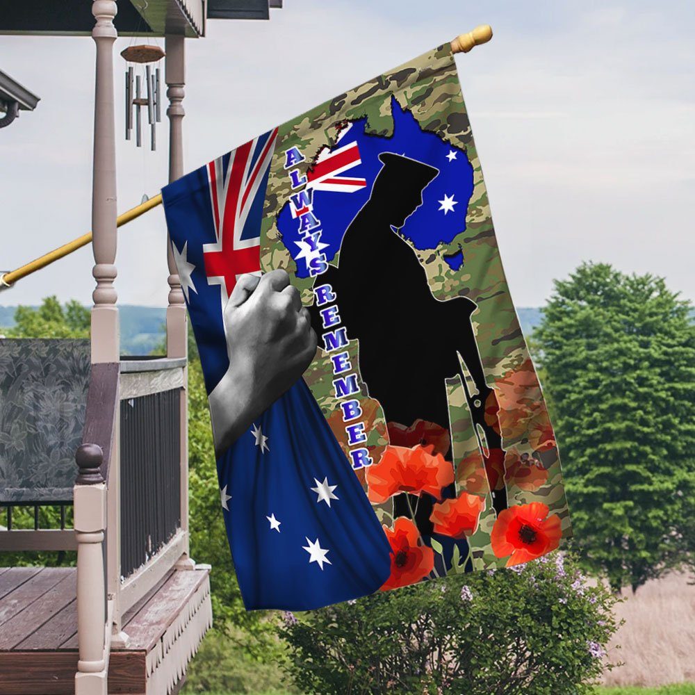 Veteran Flag Always Remember ANL196F2