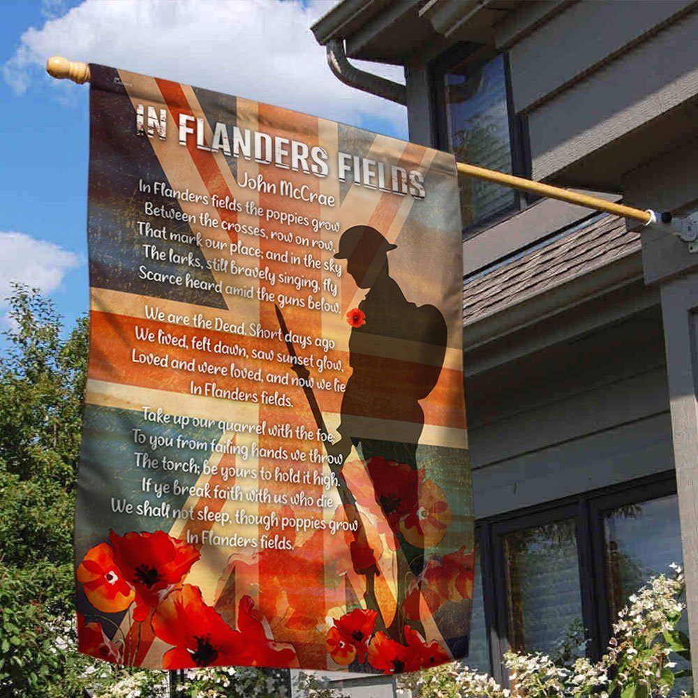 Veteran Flag In Flanders Fields ANL13Fv2