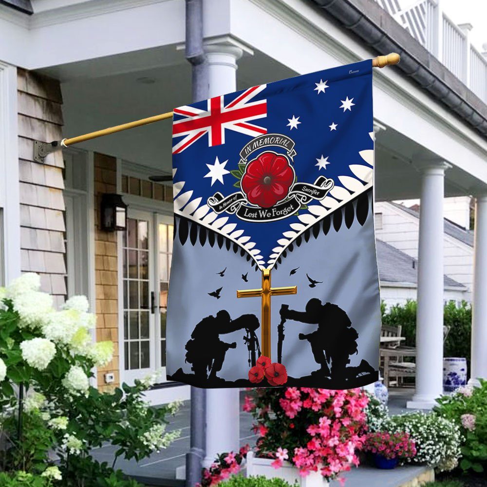 Veteran Flag Lest We Forget ANL256Fv2