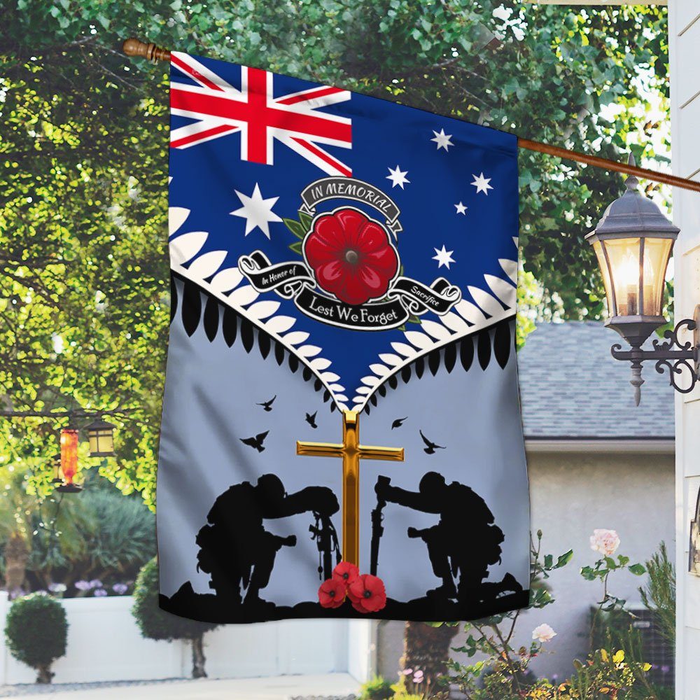 Veteran Flag Lest We Forget ANL256Fv2