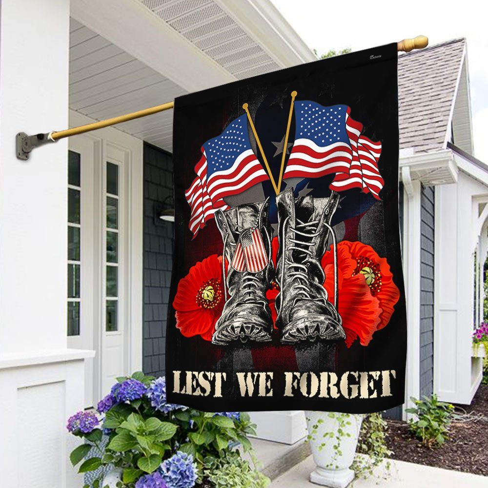 Veteran Flag Lest We Forget Flag TRL1268F