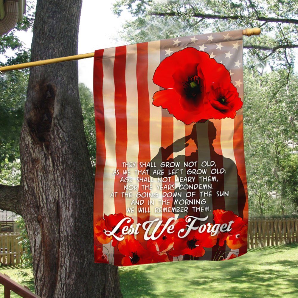 Veteran Flag We Will Remember Them BNL587F