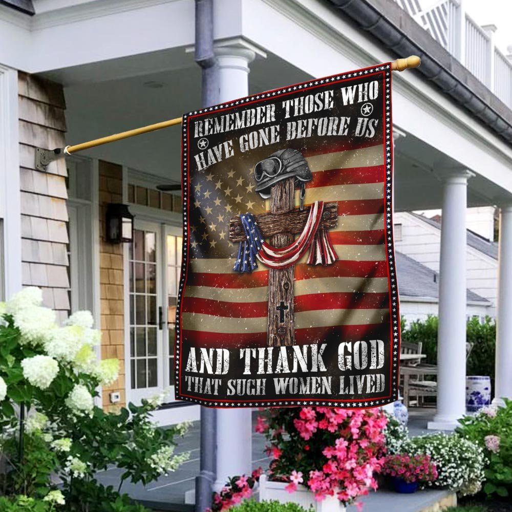 Veteran – Thank God That Such Women Lived Flag