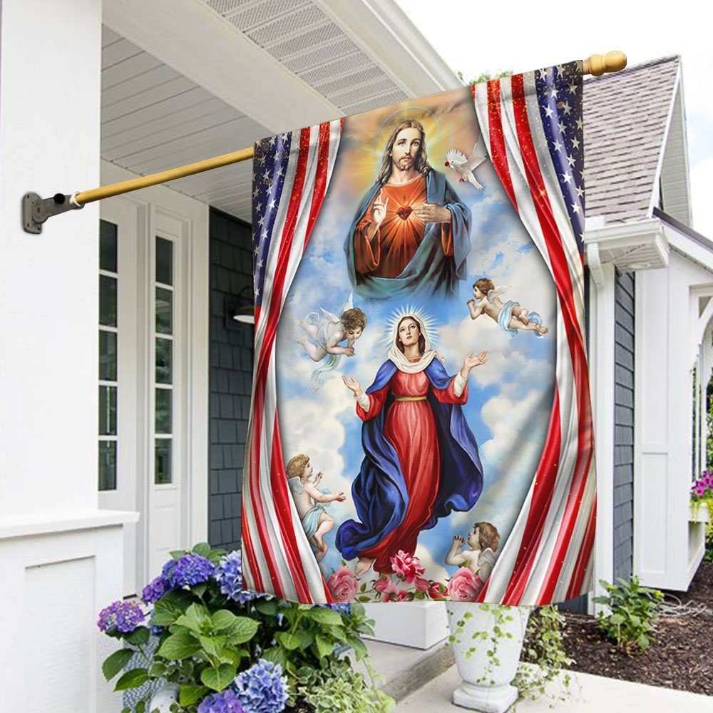 Virgin Mary Flag Mother Of God LHA1970F