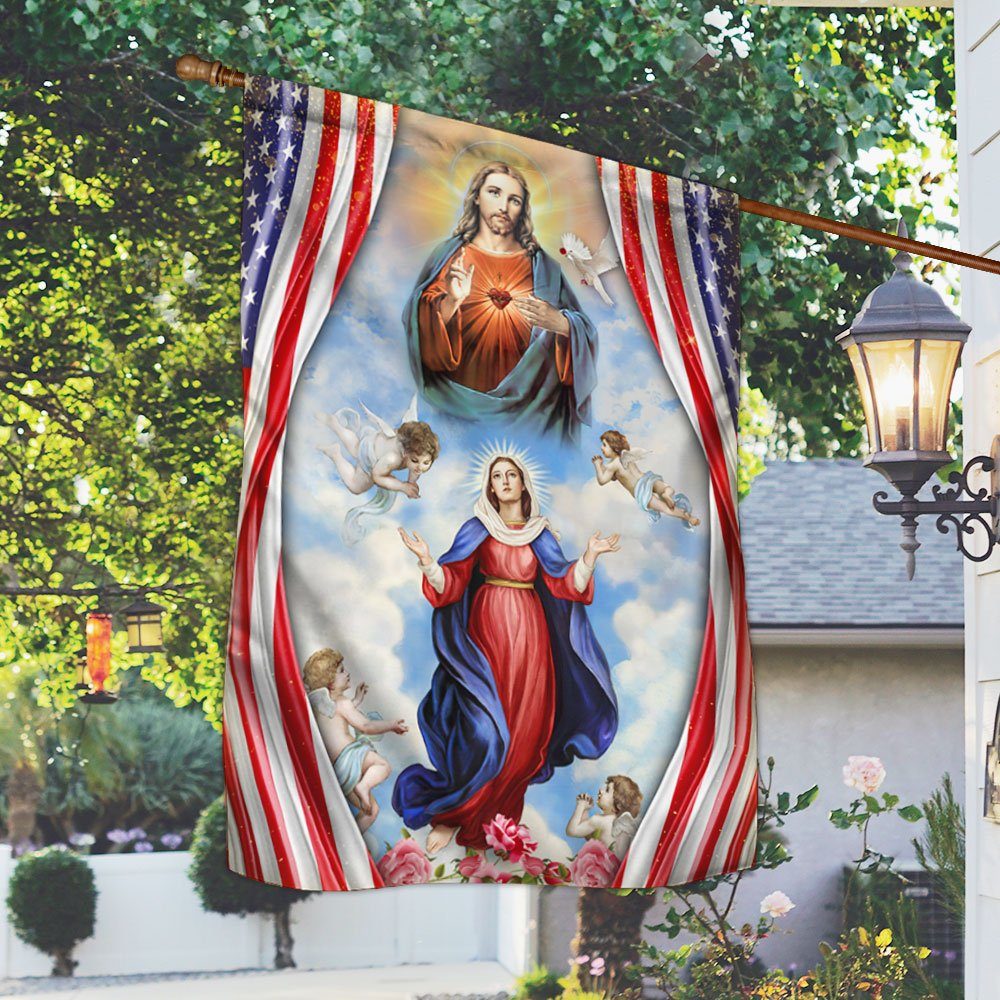 Virgin Mary Flag Mother Of God LHA1970F