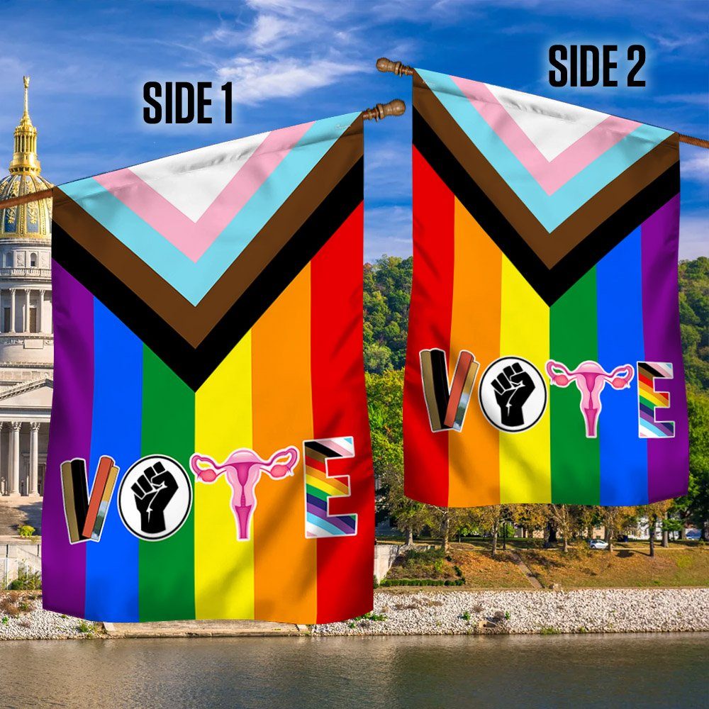 Vote Equality LGBTQ+ Flag Gay Pride TQN1112F