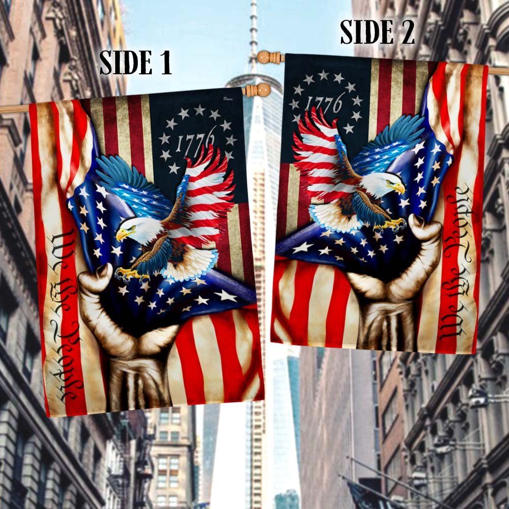 We The People 4th Of July Betsy Ross 1776 Flag TQN1193F