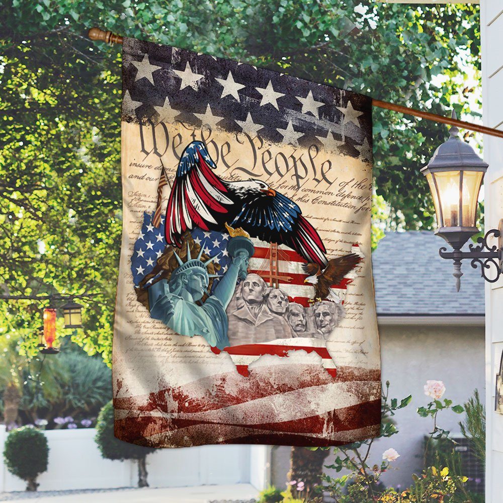 We The People Flag American Patriotism QNK850F