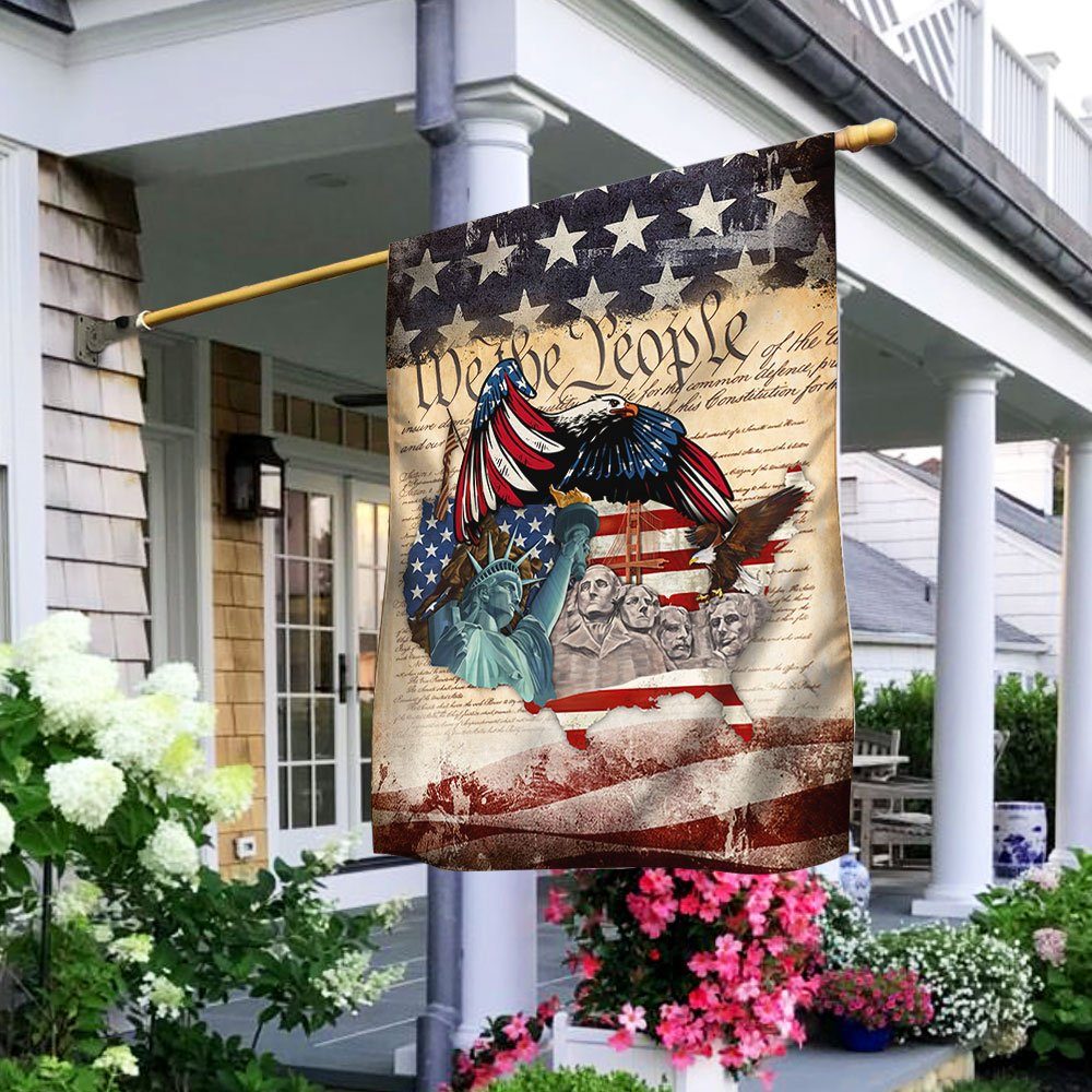 We The People Flag American Patriotism QNK850F