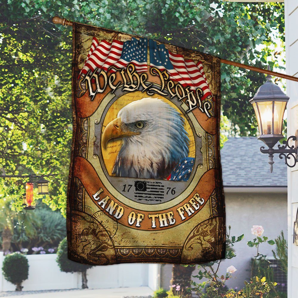 We The People Flag Land Of The Free LHA1739F