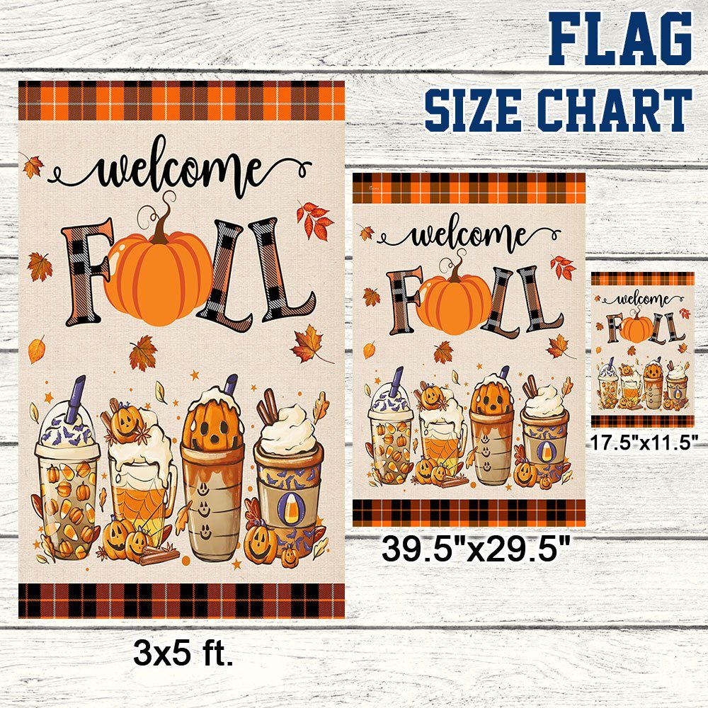 Welcome Fall Flag TQN447F