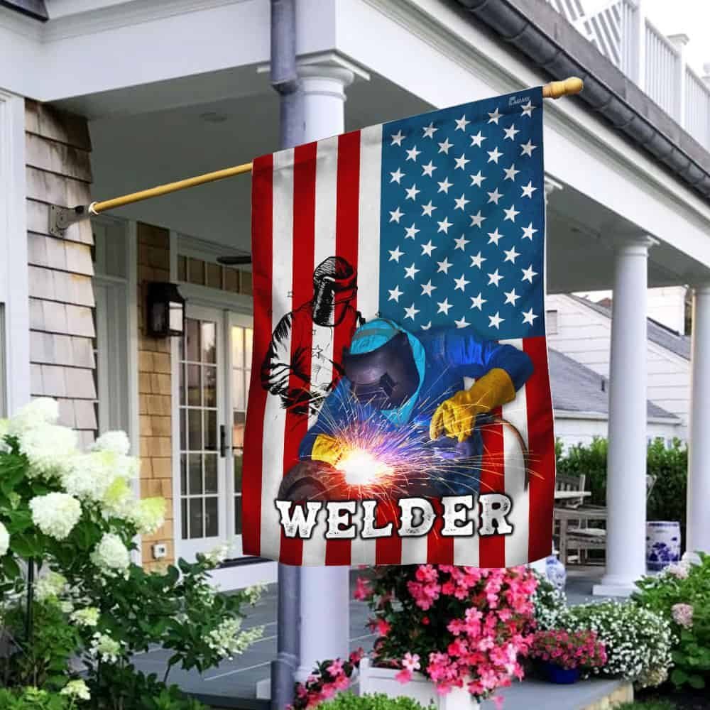 Welder American Flag LHA1592F