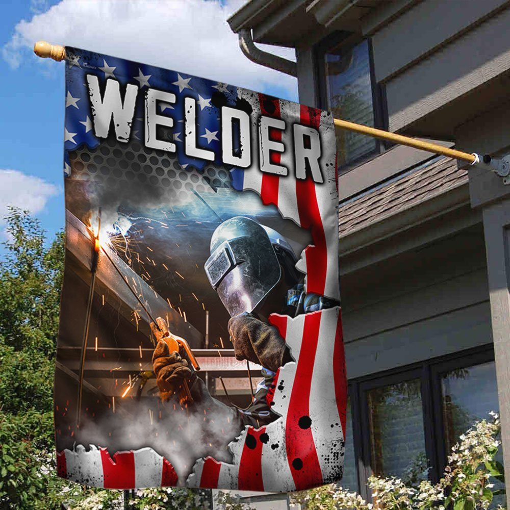 Welder U.S Flag LHA1947F