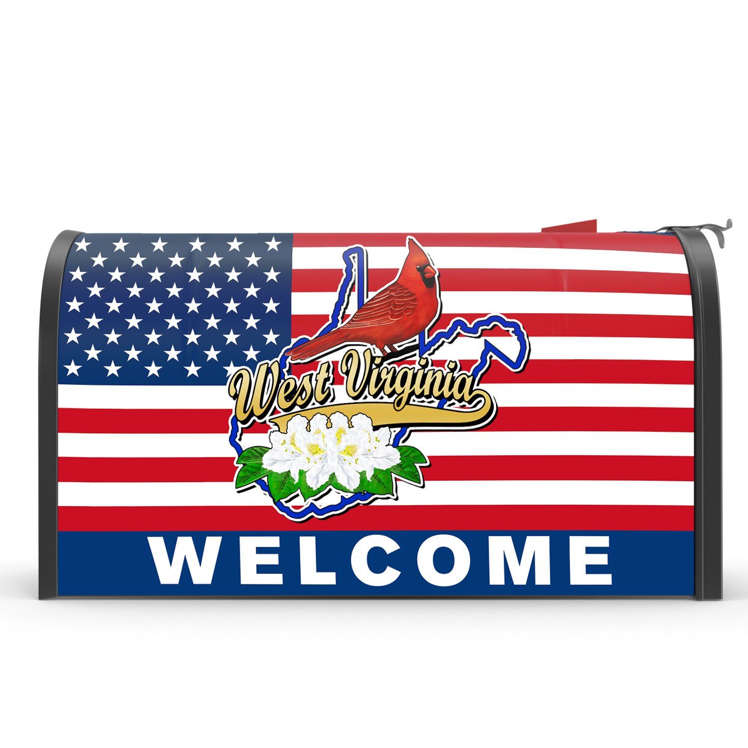 West Virginia Mailbox Cover Home Sweet Home TQN614MB