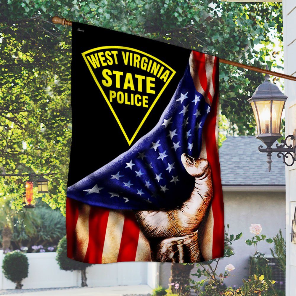 West Virginia State Police American Flag TQN293F