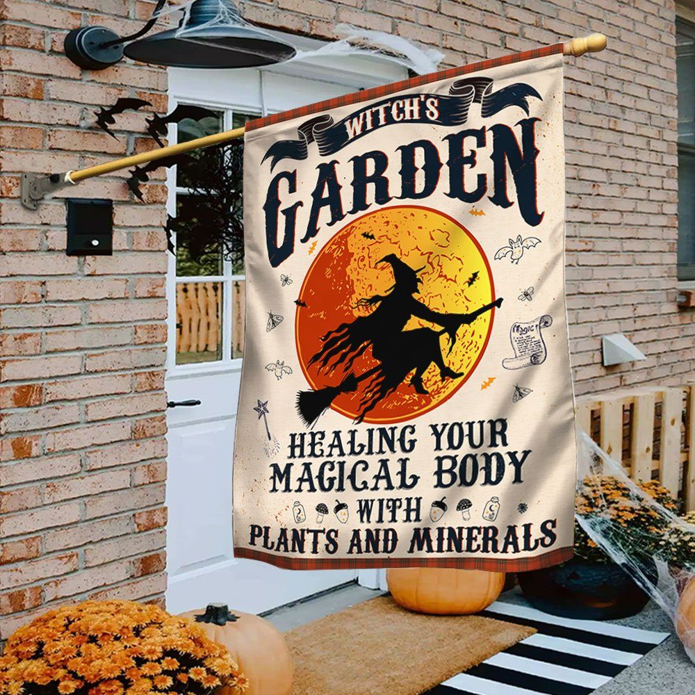 Witch’s Garden Flag Healing Your Magical Body LHA1738F