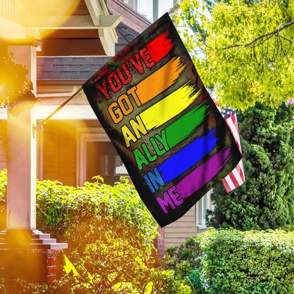 You’ve Got An Ally In Me LGBT Flag