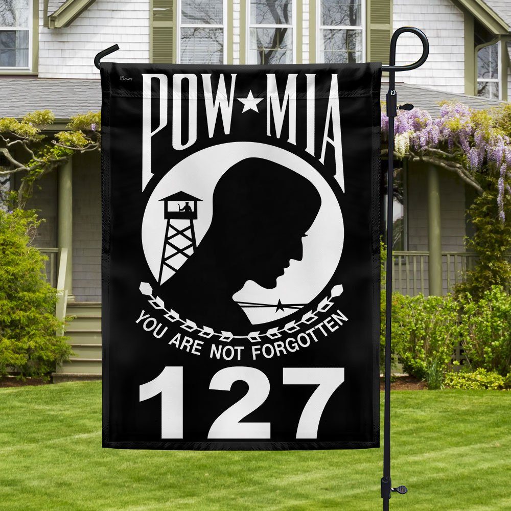 You Are Not Forgotten. POW/MIA Flag TPT757F