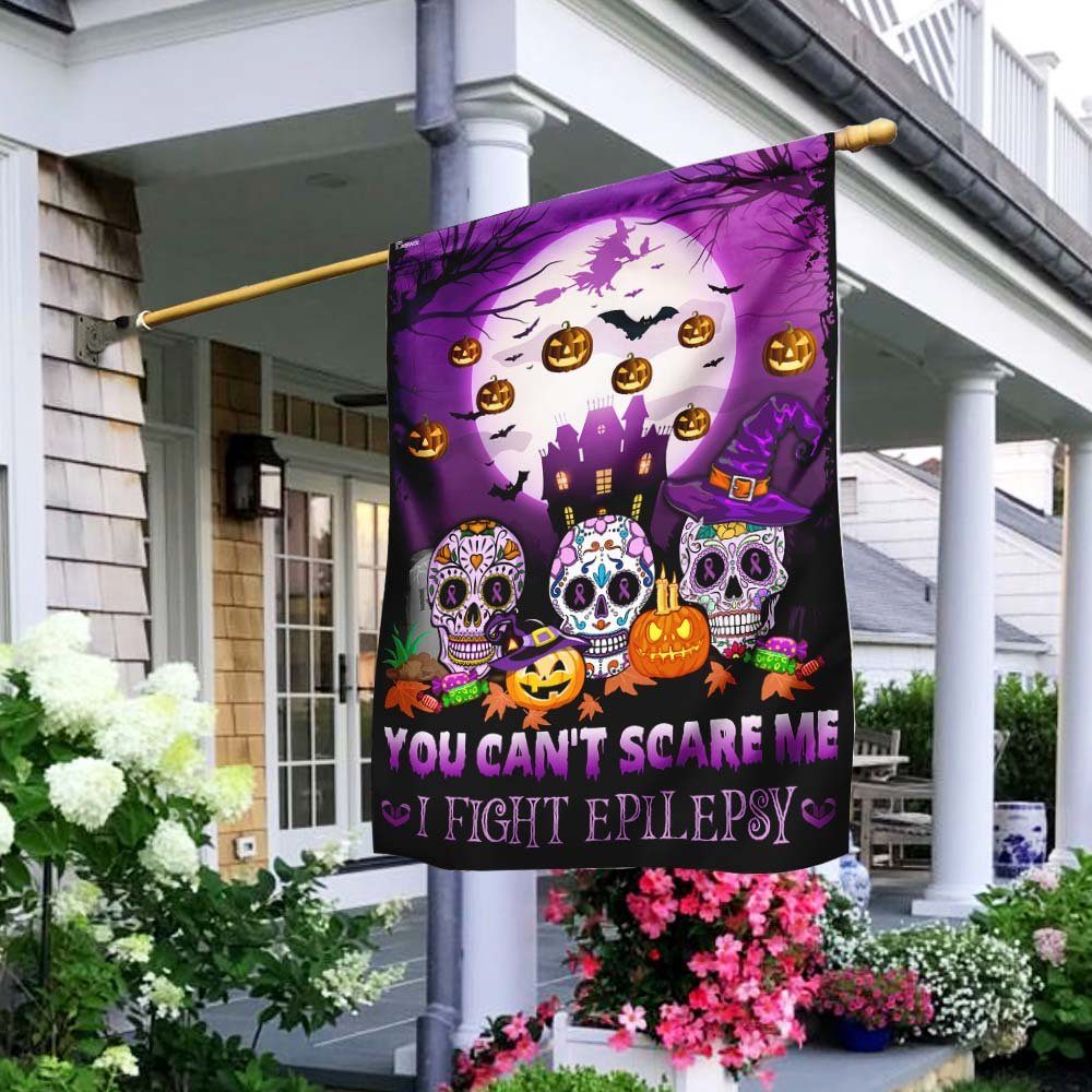 You Can’t Scare Me I Fight Epilepsy Flag