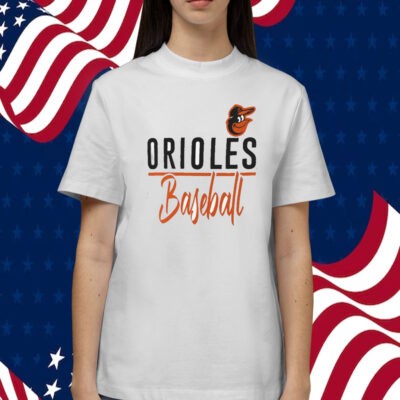 Baltimore Orioles G-III 4Her by Carl Banks Women’s Team Graphic Tee Shirt