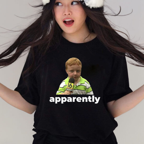 Apparently kid meme comedy T-shirt