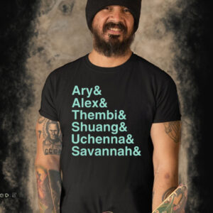 Ary Alex Thembi Shuang Uchenna Savannah-Unisex T-Shirt