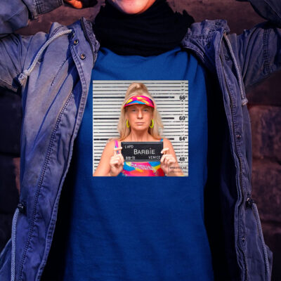 Barbie Trump Mugshot Tee Shirt