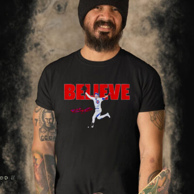 Christopher Morel Believe signature shirt