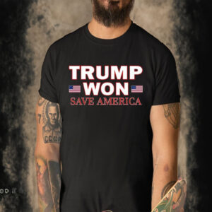 Derrick Gibson Trump Won Save America Shirt