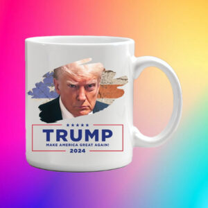 Donald Trump Mugshot 2023 Coffee Mug, Trump Mugshot 2023 T-Shirt