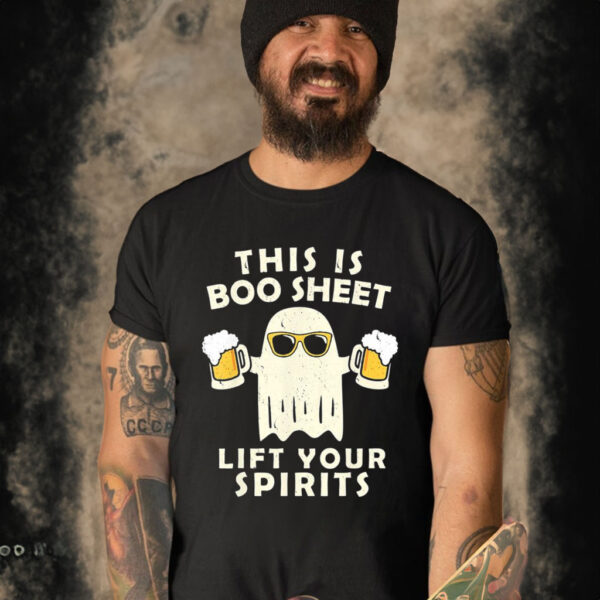 Halloween this is boo sheet lift your spirits shirt