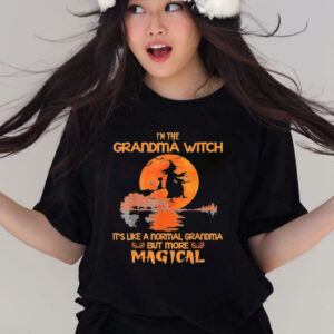 I’m the grandma witch like a normal grandma but more magical halloween T-shirt