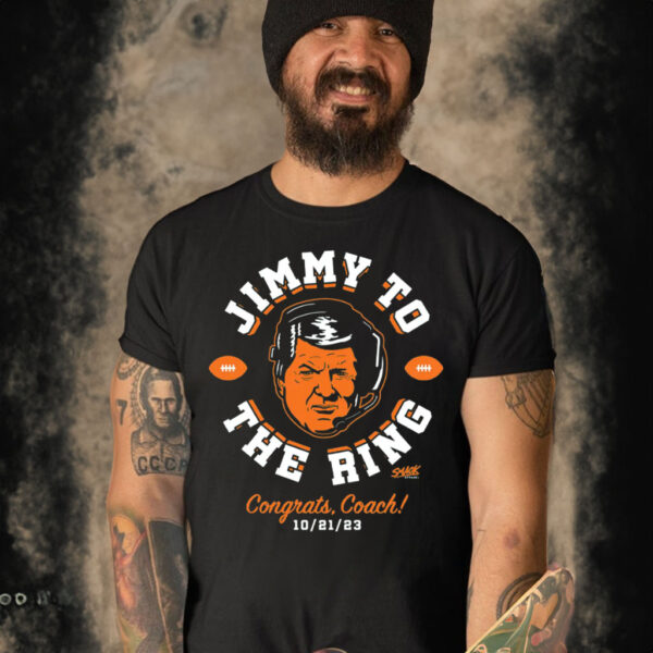 Jimmy To The Ring Congrats Coach T-Shirt