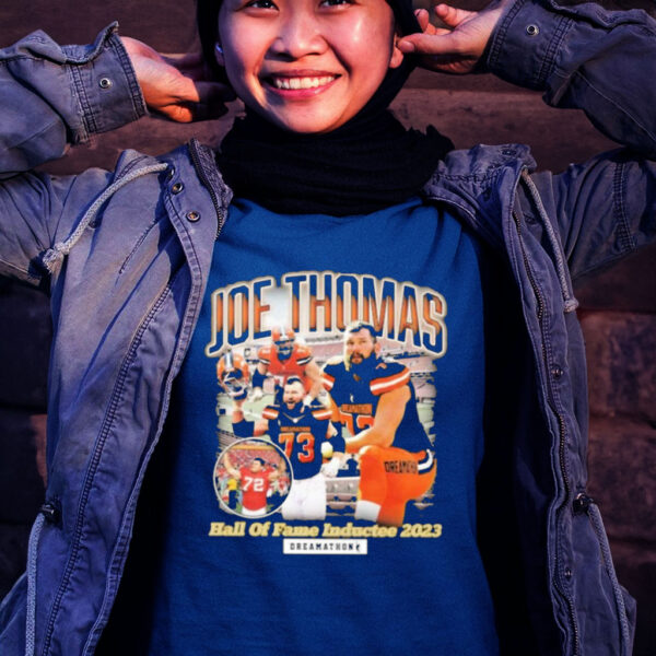 Joe Thomas Hall Of Fame Inductee 2023 Tee Shirt