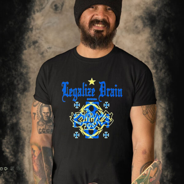 LEGALIZE DRAIN SWEDEN T-SHIRT