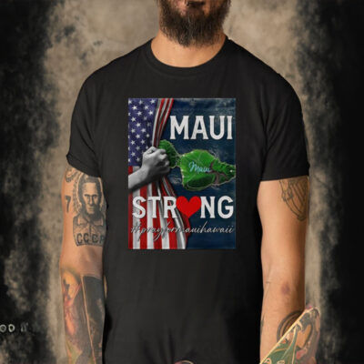 Maui Strong Pray for Maui Hawaii Poster T-Shirt