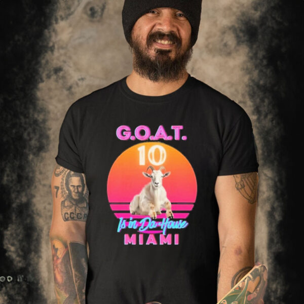 Messi G.O.A.T. Inter Miami T-Shirt