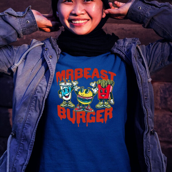 Mrbeast Burger Tee Shirt