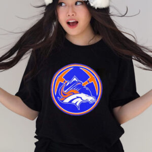 OfficiaI Colorado rockies x denver broncos and nuggets logo T-shirt