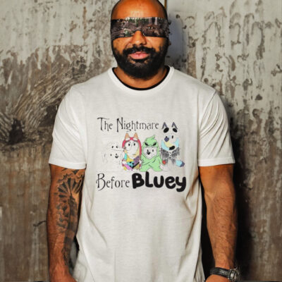 OfficiaI Halloween the nightmare before bluey shirt