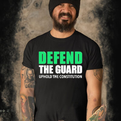 OfficiaI Reed coverdale defend the guard uphole the constitution T-shirt