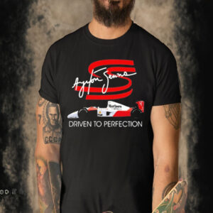 Official Ayrton senna driven to perfection T-shirt