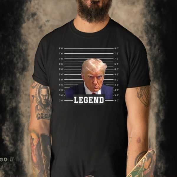 Official Free Donald Trump Mug Shot Republican President Maga 2024 T-shirt