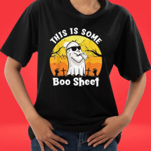 Official Halloween Boo Ghost Costume This is Some Boo Sheet Shirt